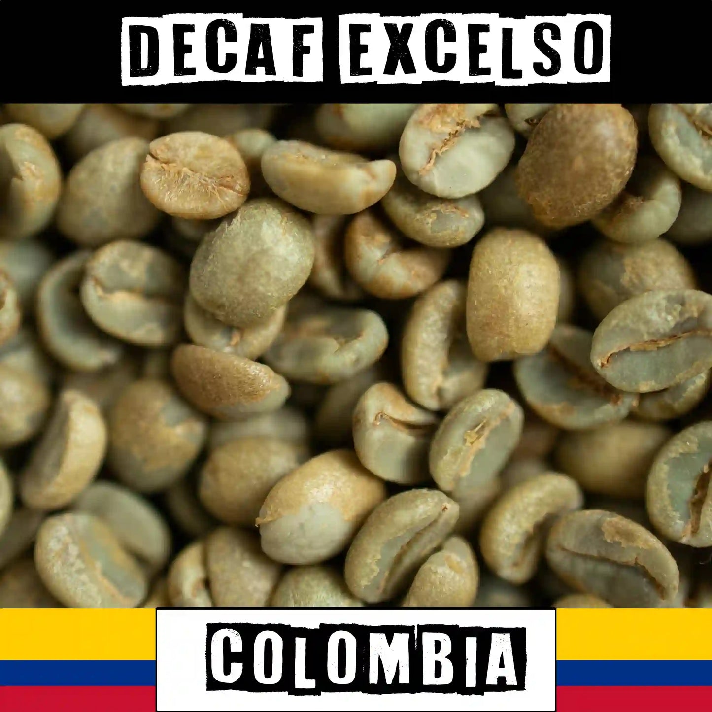Green Coffee Beans - Decaf Excelso - 1kg